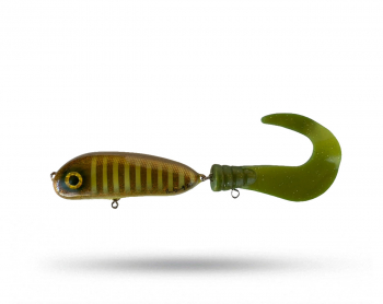 Brunnberg Lures BB Tail Shallow - MotorOil Tiger Stripe